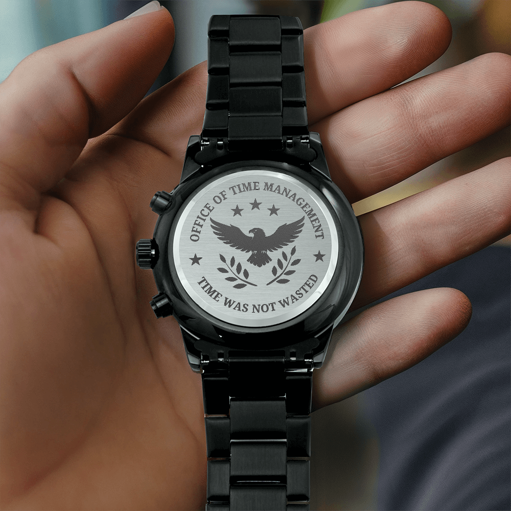 Office of Time Management Chronograph Watch