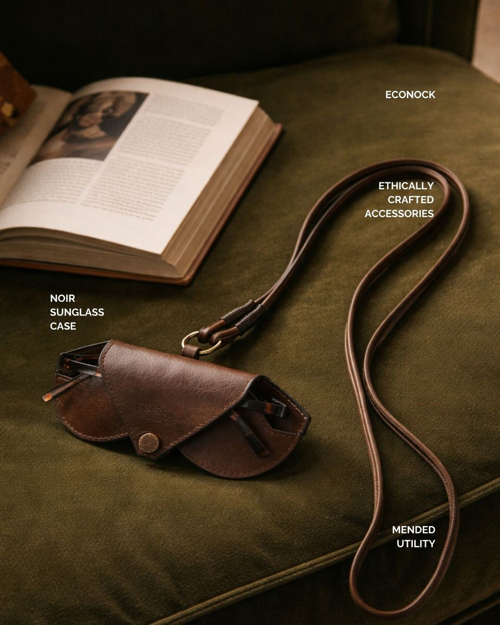 Noir Sunglass Case